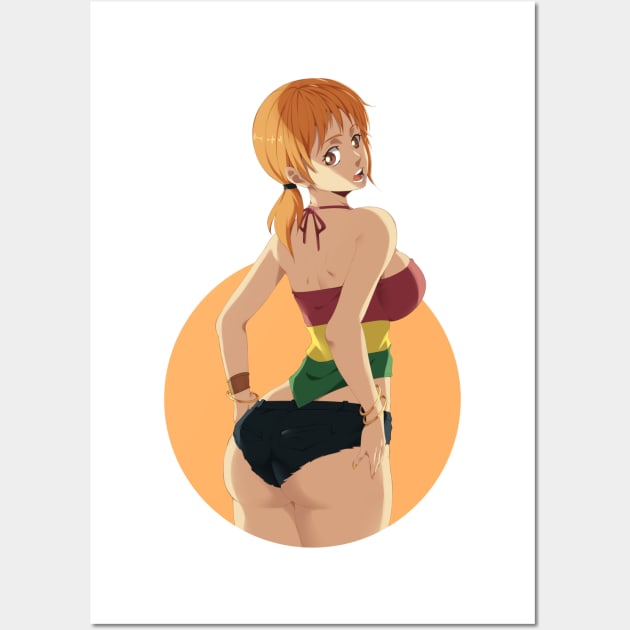 Nami // One Piece Strong World Wall Art by StayAlivePlz